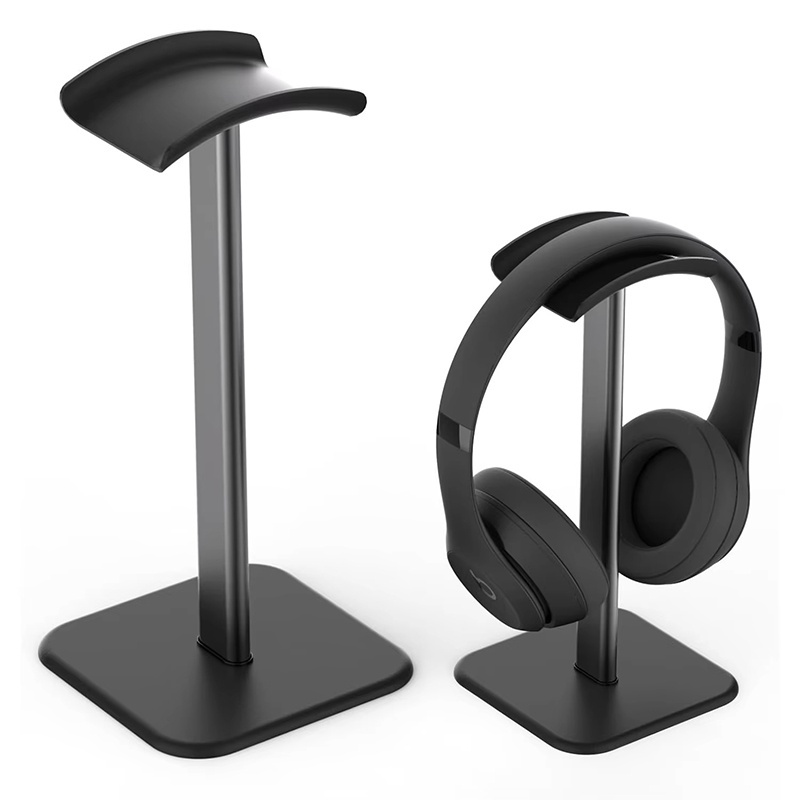 Headphone Stand Desk - 1 buah Penyangga Headphone Plastik Universal,