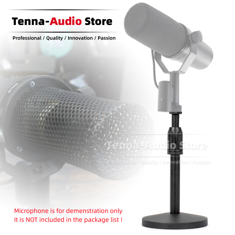Shure Mic Sm7B - Dudukan Mikrofon Meja untuk Mikrofon Shure