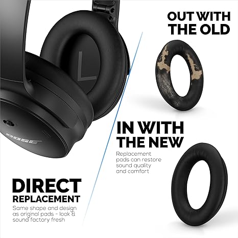 Bantalan Telinga Pengganti unt - Bose Headphone Qc45 ulasan dan harga