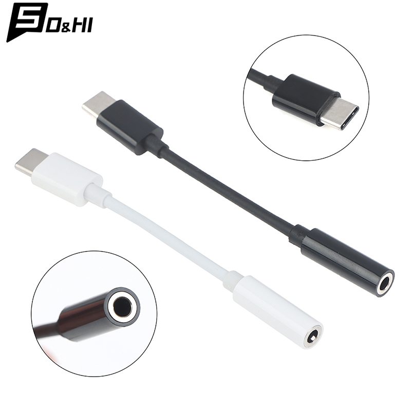 USB-C, tipe-c ke 3.5mm AUX Jac - Earphone Splitter Jack ulasan dan harga