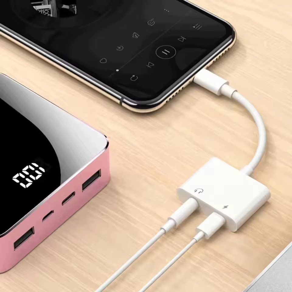 Adaptor Pengisian Daya Audio J - Earphone Splitter Jack ulasan dan harga