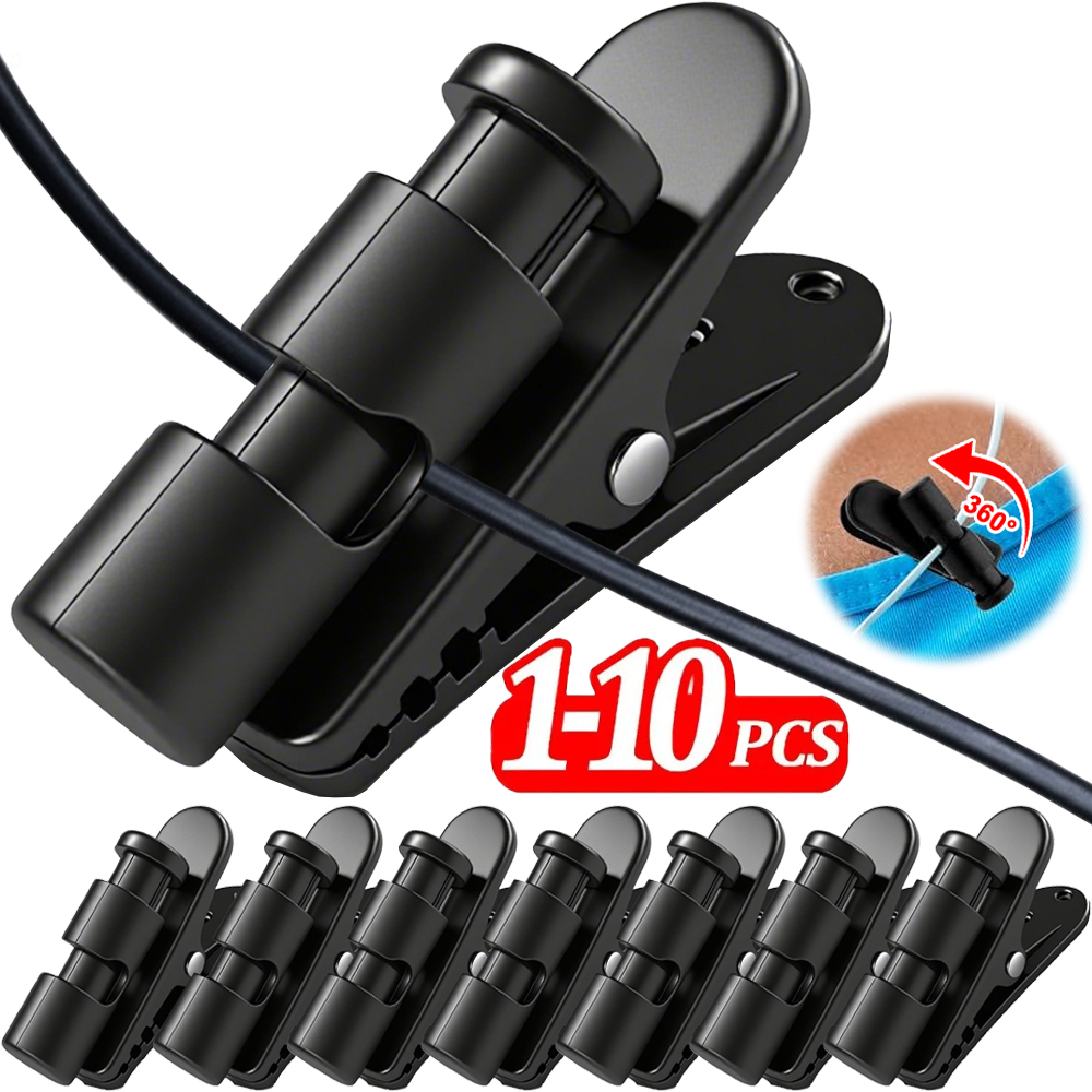 1-10 Pak Klip Pengikat Headpho - Wired Earphone Mic ulasan dan harga