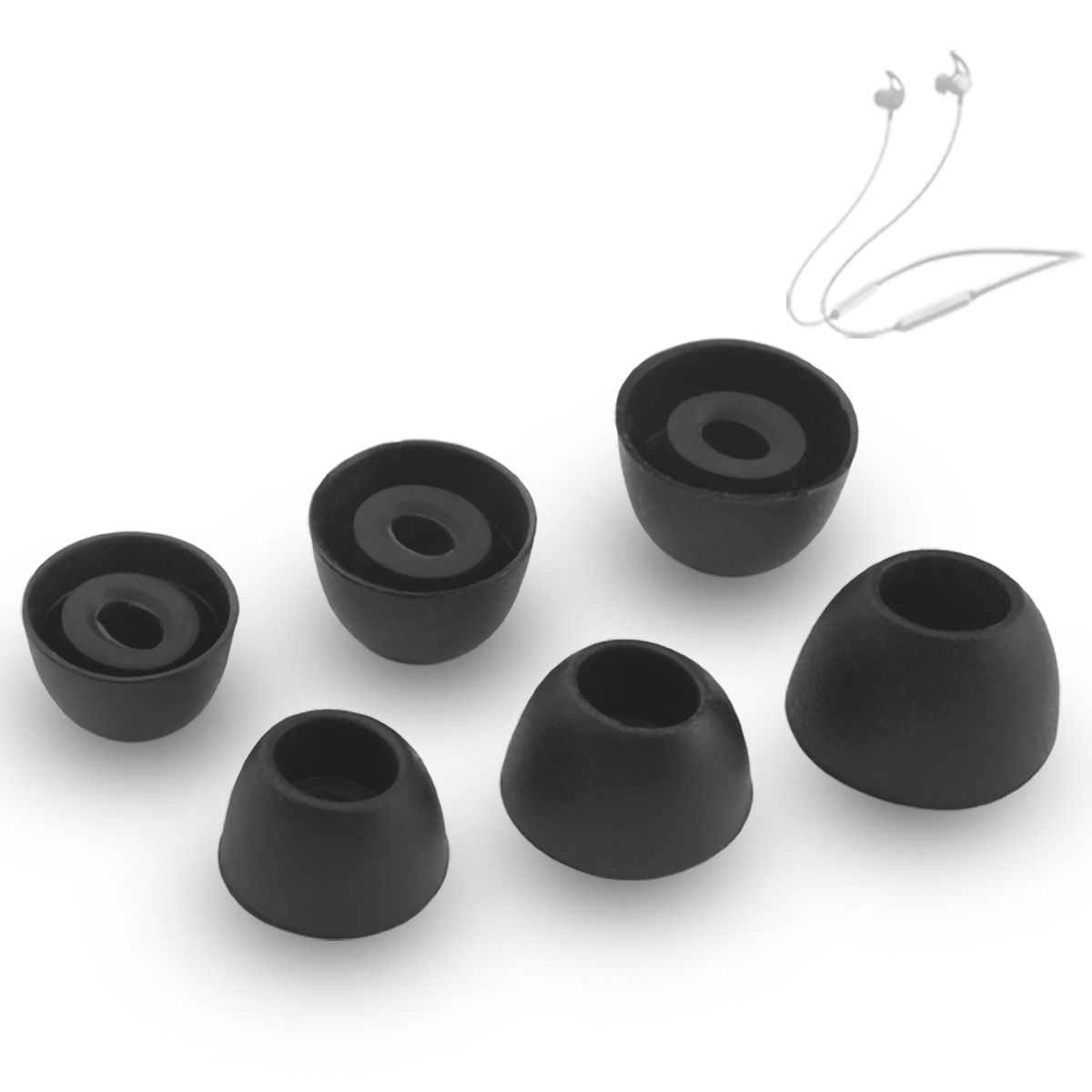 6Pcs ujung telinga silikon unt - Anker Speaker Soundcore Boom 2 ulasan dan harga