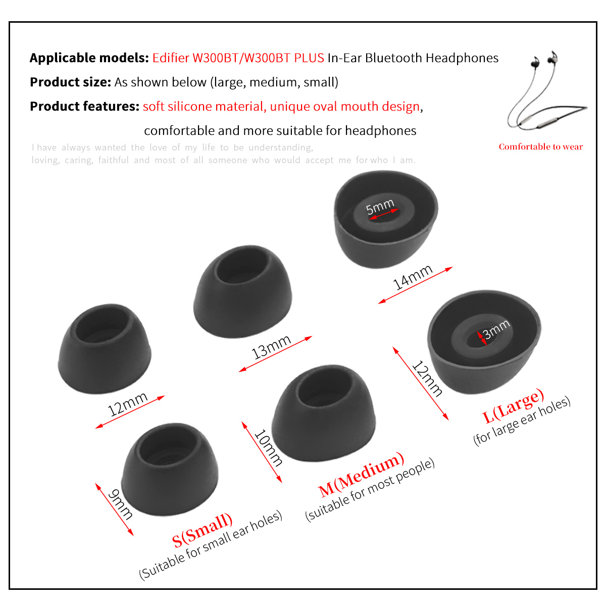 6Pcs ujung telinga silikon unt - Anker Speaker Soundcore Boom 2 ulasan dan harga