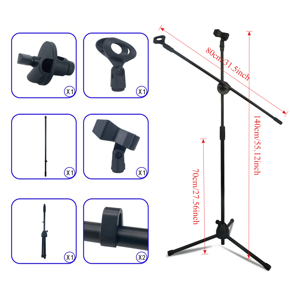 Statif Mikrofon Lantai dengan  - Shure Mic Sm58 ulasan dan harga