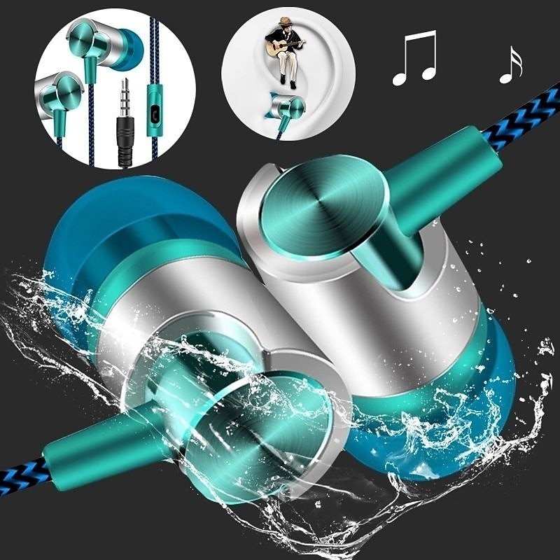 Mikrofon HD bawaan, earphone b - Wired Earphone Mic ulasan dan harga