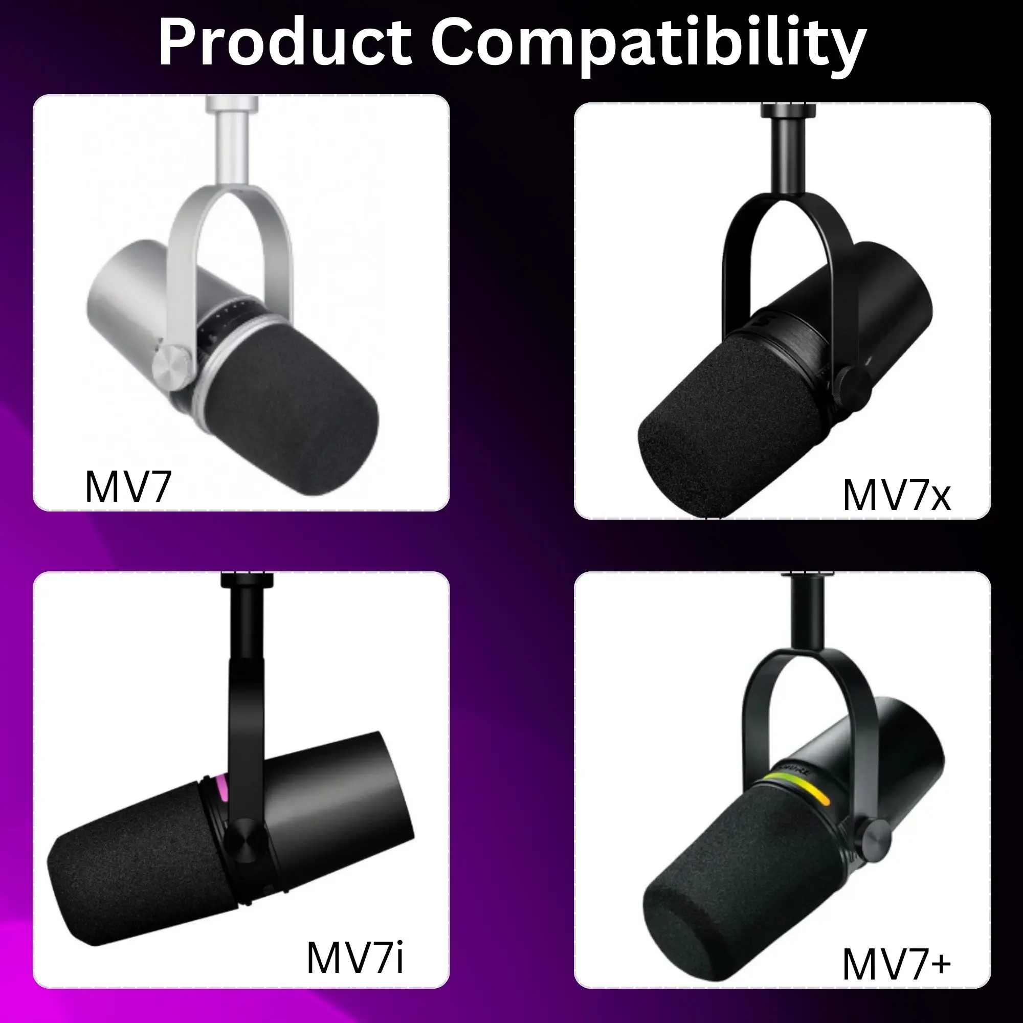 Busa MV7 untuk Mikrofon Shure  - Shure Mic Mv7 ulasan dan harga