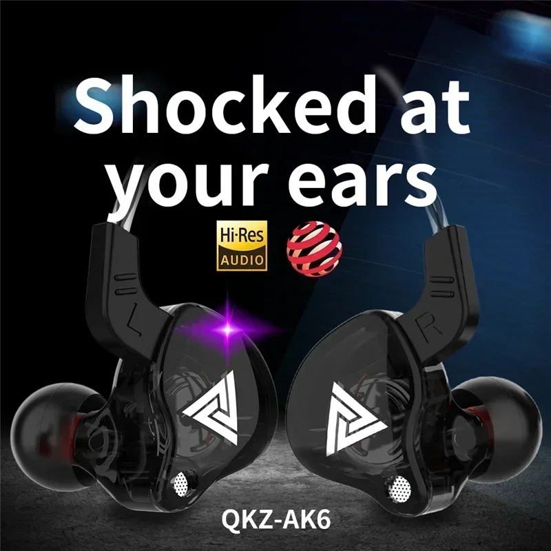 QKZ AK6 Earphone Berkabel HiFi - Wired Earphone Mic ulasan dan harga