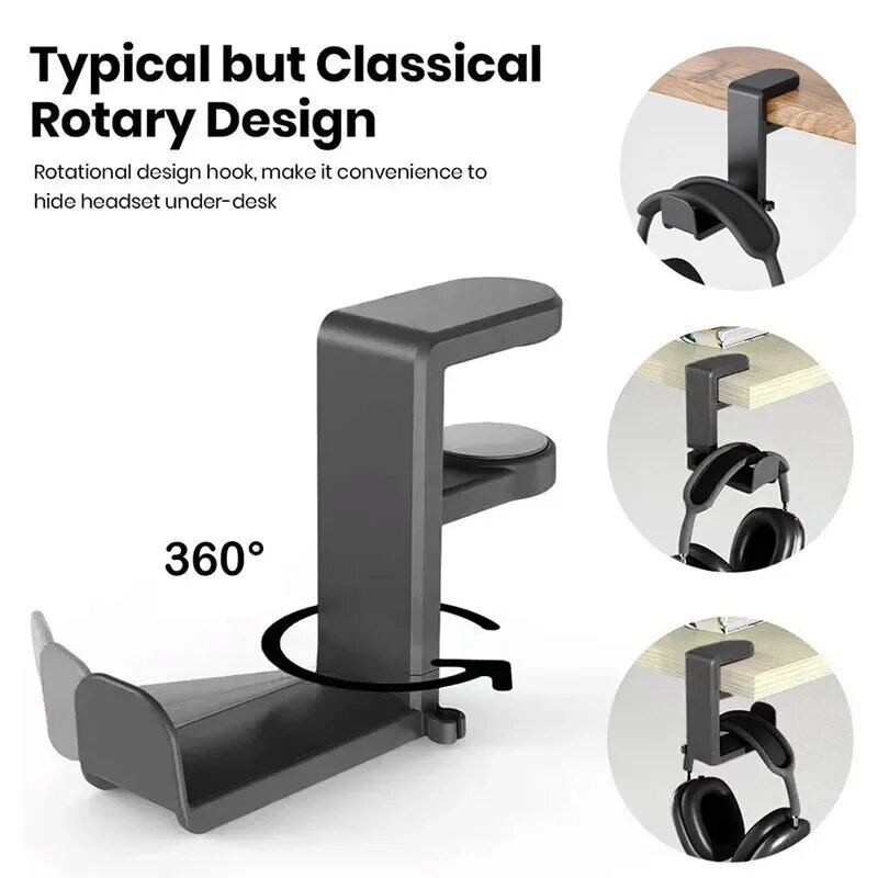 Penyangga Headset Gaming Unive - Headphone Stand Desk ulasan dan harga