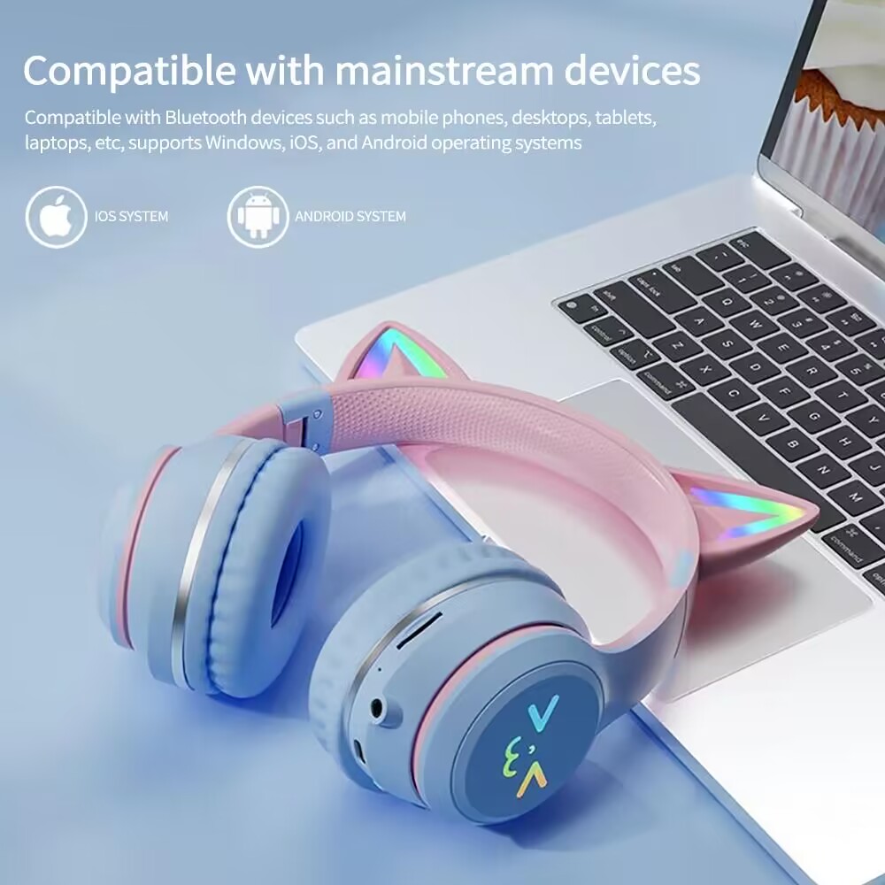 RGB earphone berkilau nirkabel - Gaming Headset Rgb ulasan dan harga