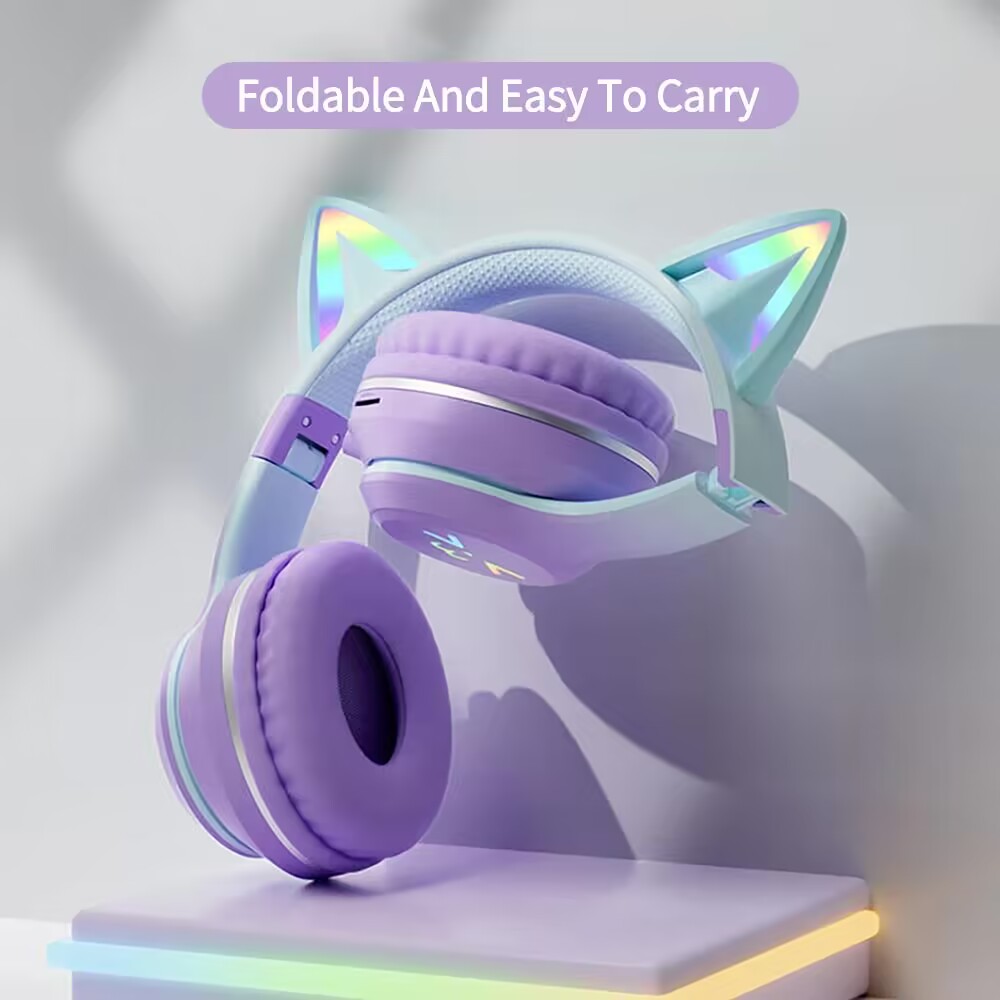 RGB earphone berkilau nirkabel - Gaming Headset Rgb ulasan dan harga
