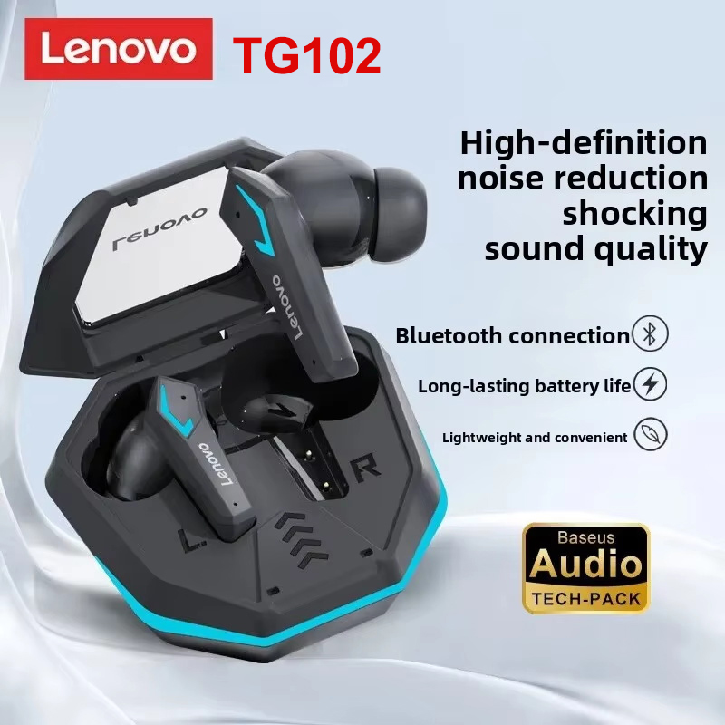 Lenovo TG102 Earbud Nirkabel G - Gaming Headset Rgb ulasan dan harga