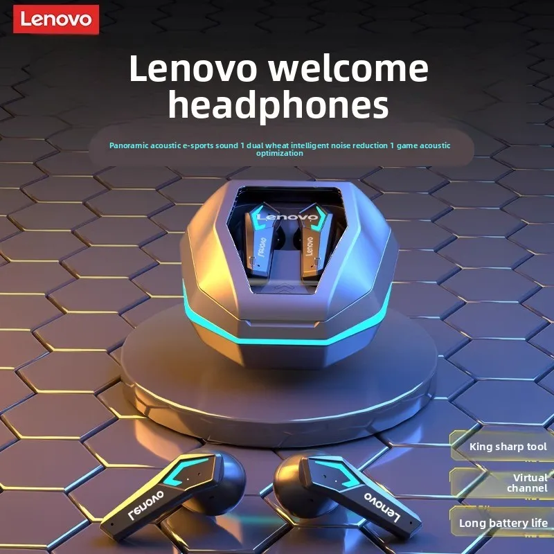 Lenovo TG102 Earbud Nirkabel G - Gaming Headset Rgb ulasan dan harga